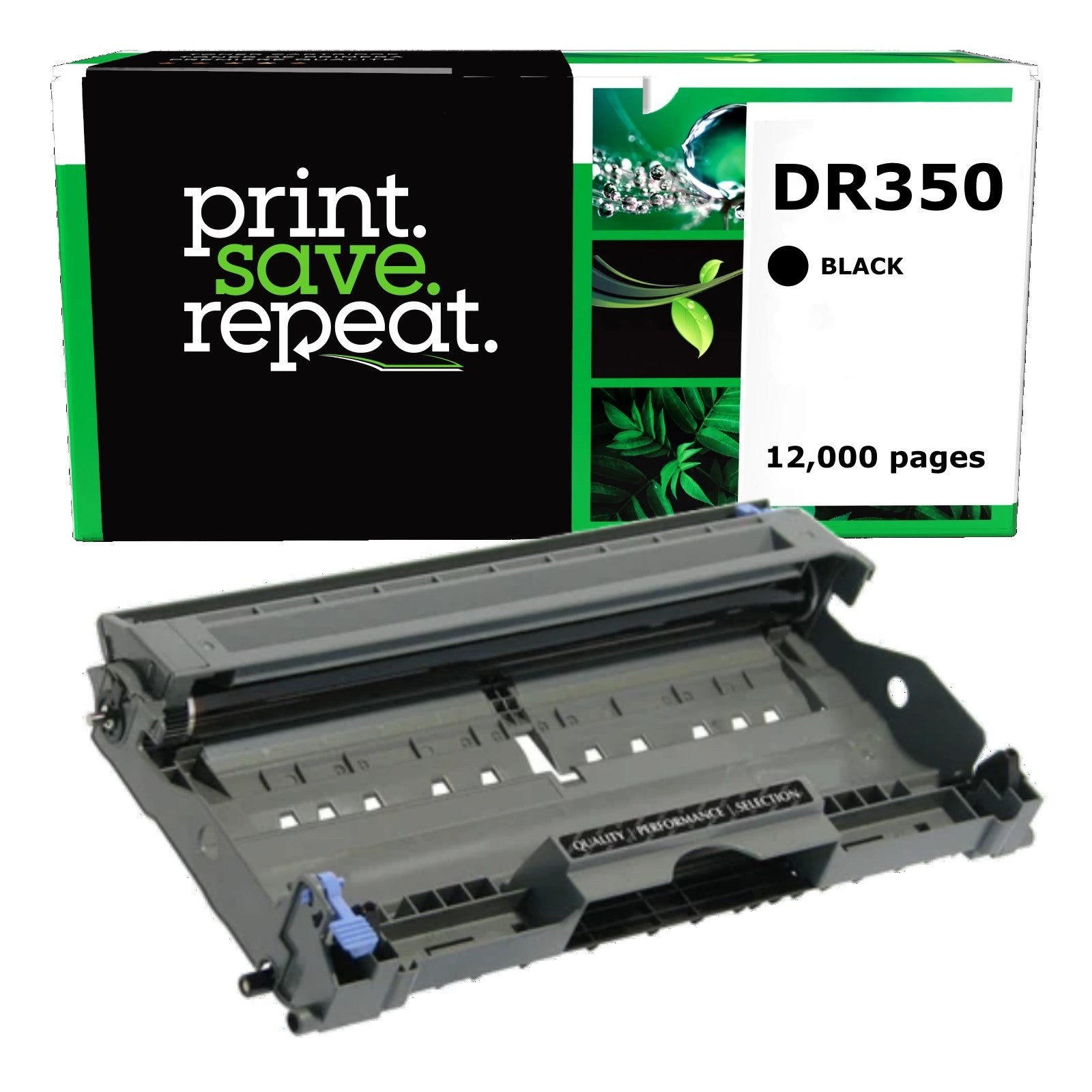 Brother DR-350 Remanufactured Drum Unit [12,000 Pages]