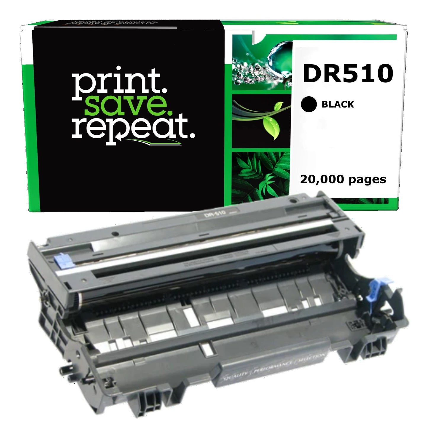 Brother DR-510 Remanufactured Drum Unit [20,000 Pages]