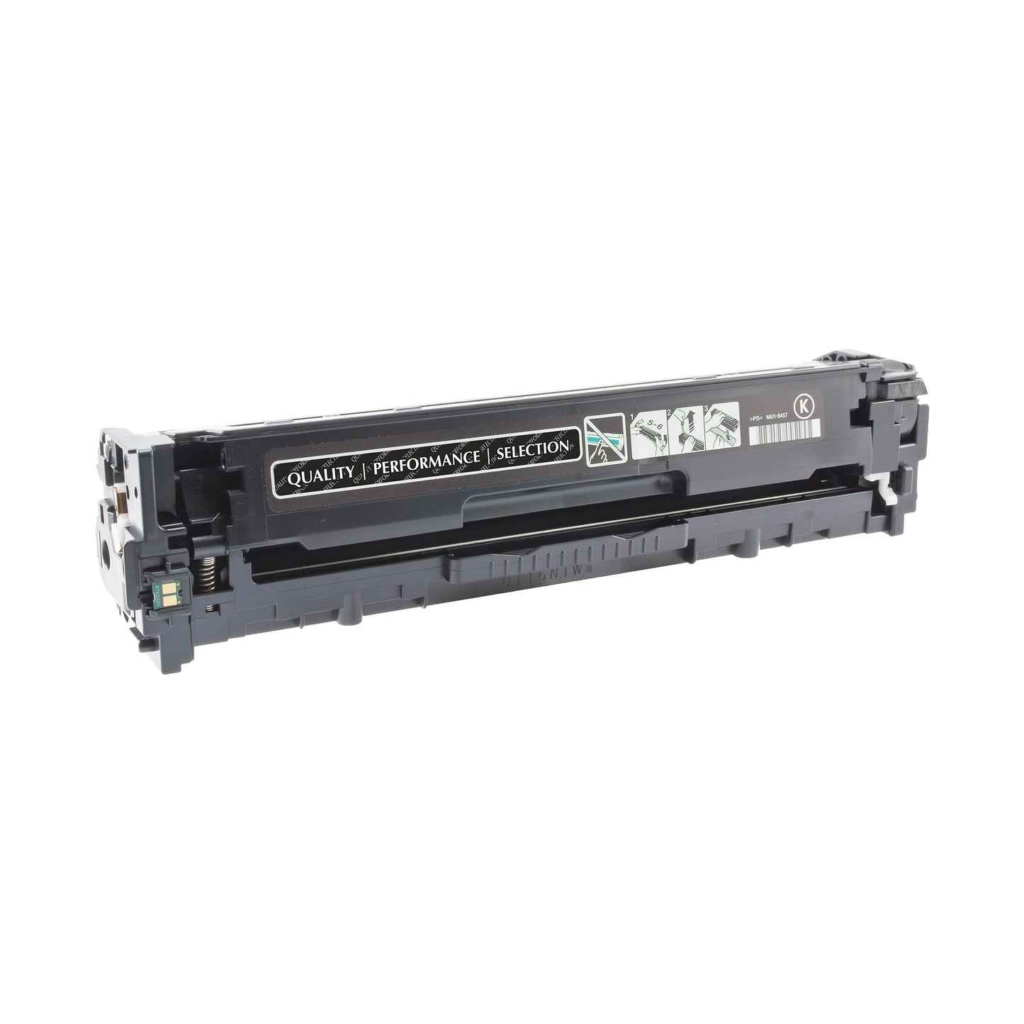 HP 128A (CE320A) Black Remanufactured Toner Cartridge [2,000 pages]