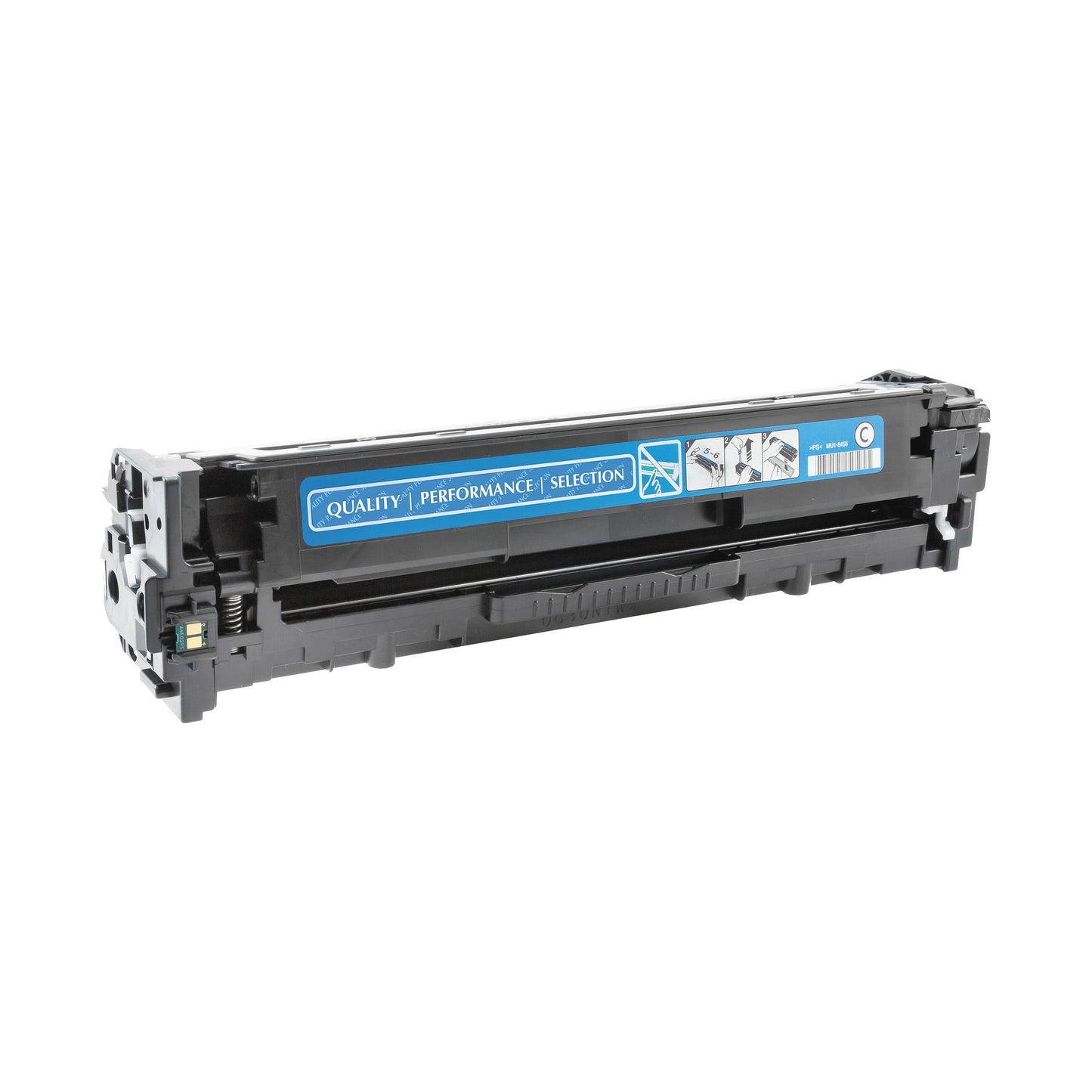 HP 128A (CE321A) Cyan Remanufactured Toner Cartridge [1,300 pages]