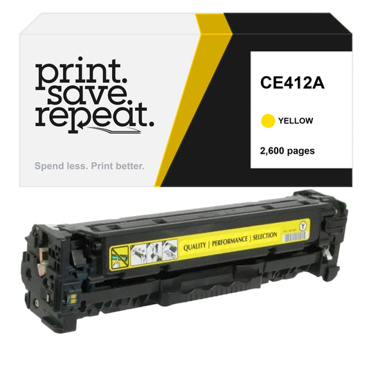 HP 305A Yellow Premium Compatible Toner Cartridge [2,600 Pages]