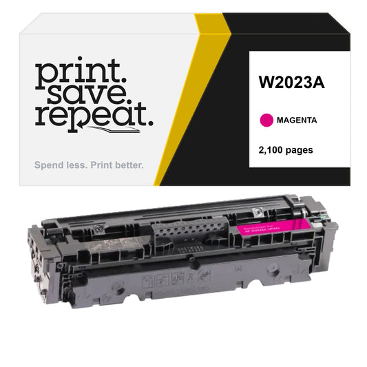 HP 414A Magenta Premium Compatible Toner Cartridge [2,100 Pages]
