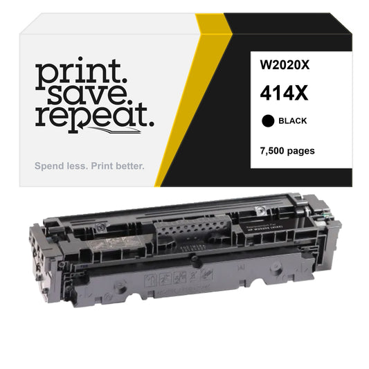 HP 414X Black Premium Compatible Toner Cartridge [7,500 Pages]