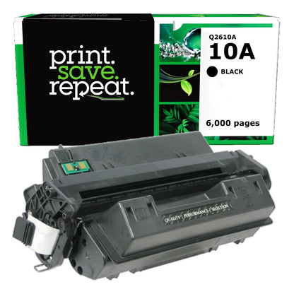 HP 10A (Q2610A) Remanufactured Toner Cartridge [6,000 pages]