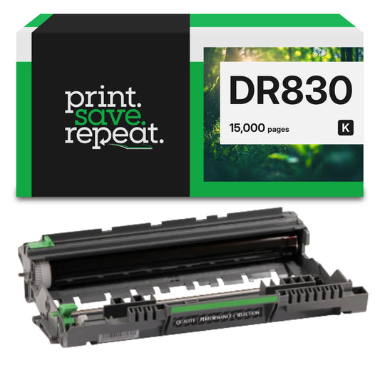 Brother DR-830 Remanufactured Drum Unit [15,000 Pages]
