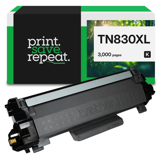 Brother TN-830XL Remanufactured Toner Cartridge [3,000 Pages]