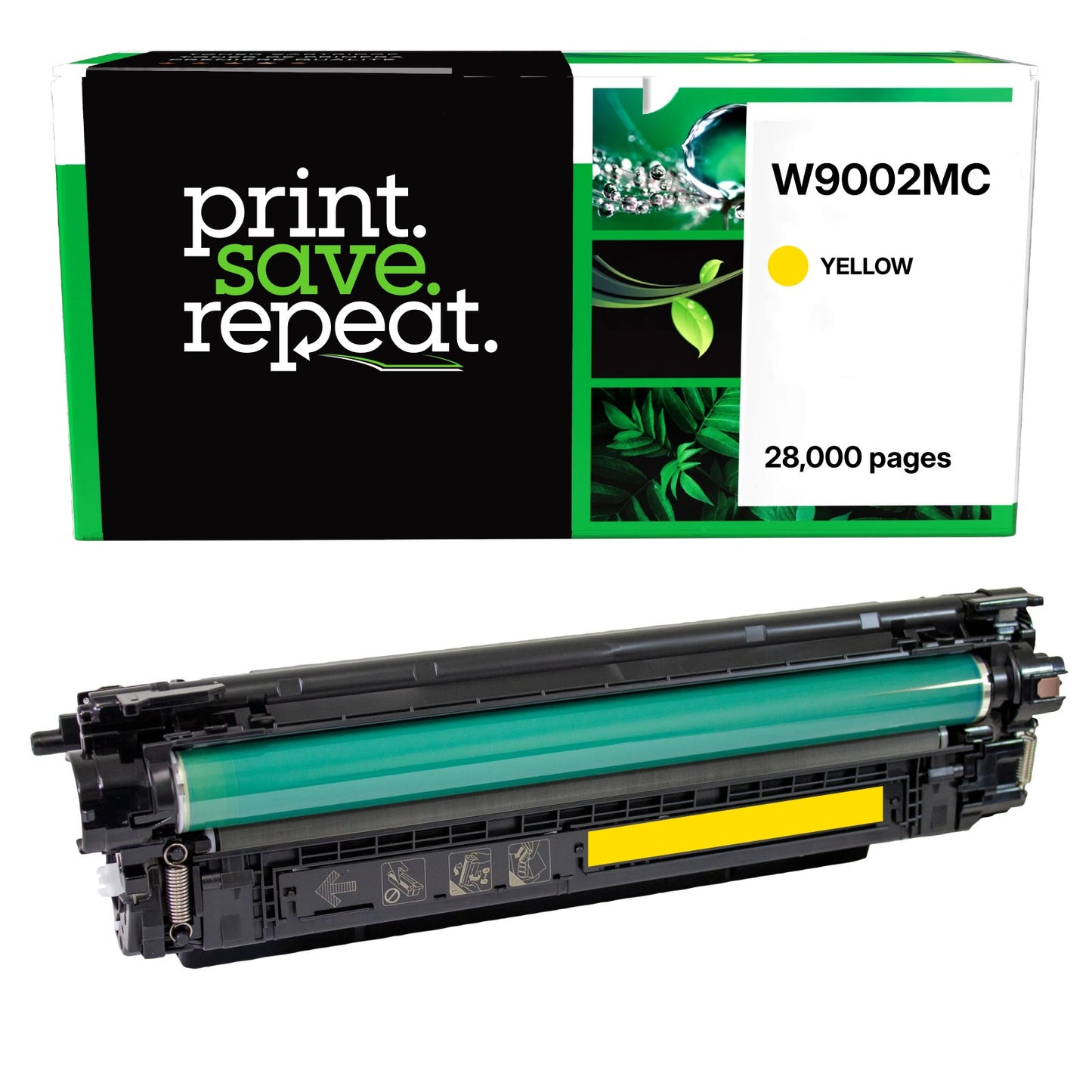 HP W9002MC Yellow Remanufactured Toner Cartridge [28,000 Pages]