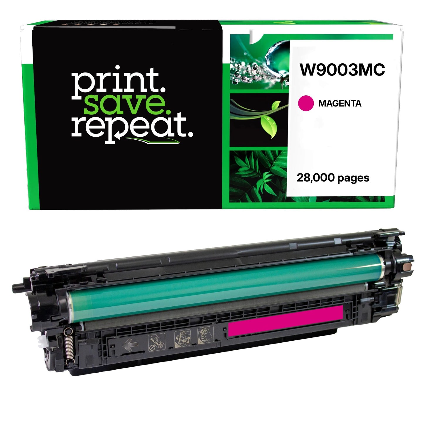 HP W9003MC Magenta Remanufactured Toner Cartridge [28,000 Pages]