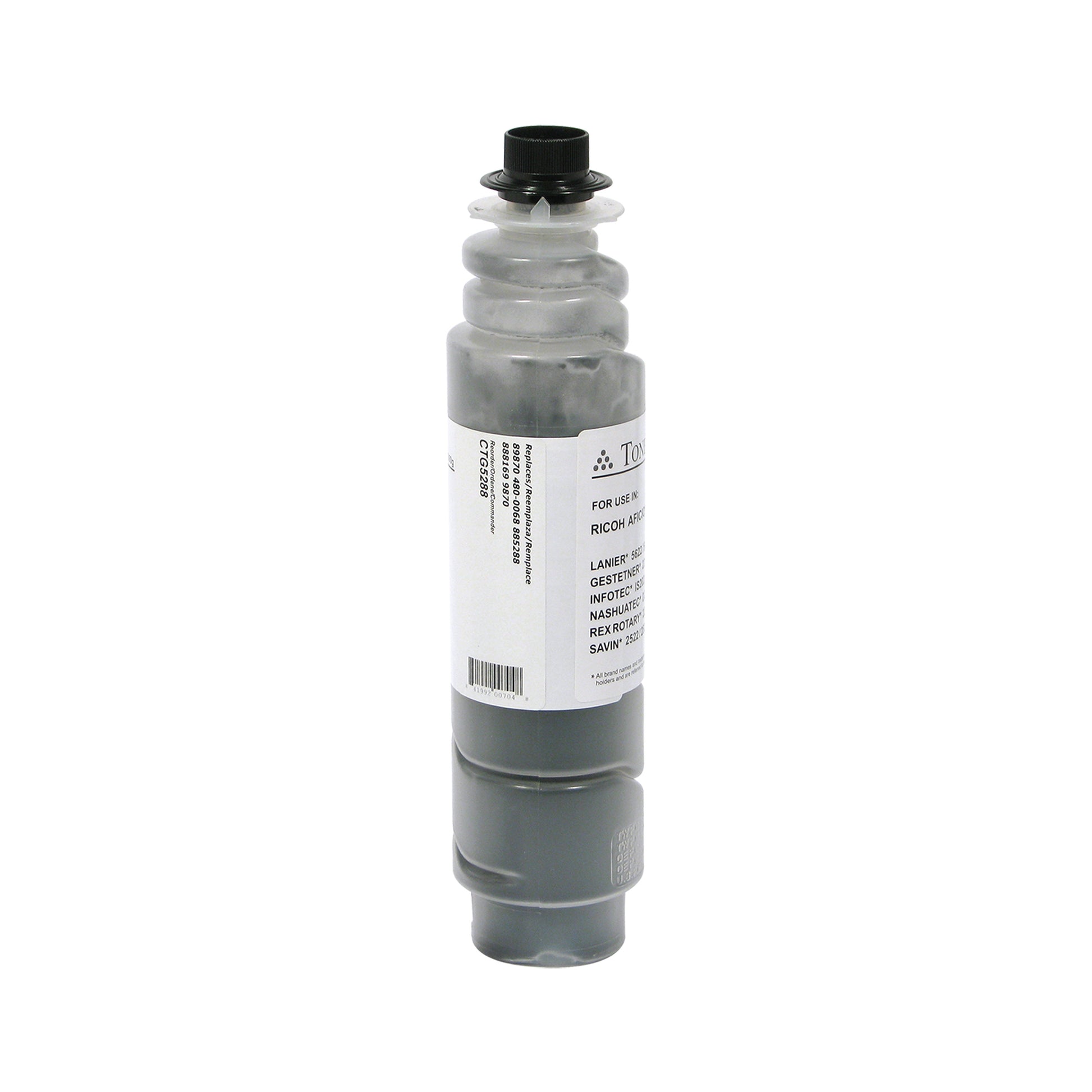 Gestetner 480-0068, 841337, 885288, 888169, 89870, 9870 Compatible Toner Cartrdge [11,000 Pages]