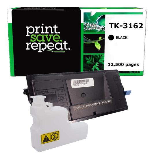 Kyocera Mita TK-3162 Compatible Toner Cartridge [12,500 Pages]