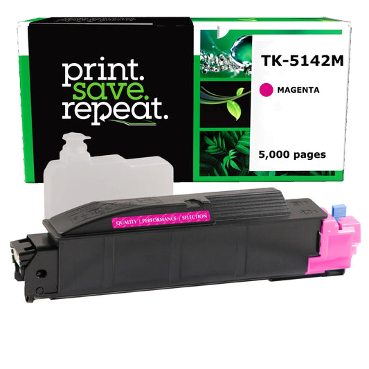 Kyocera Mita TK-5142M Magenta Compatible Toner Cartridge [5,000 Pages]