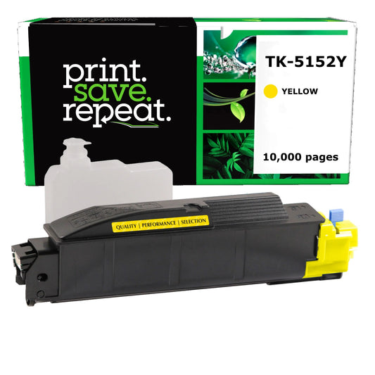 Kyocera Mita TK-5152Y Yellow Compatible Toner Cartridge [10,000 Pages]