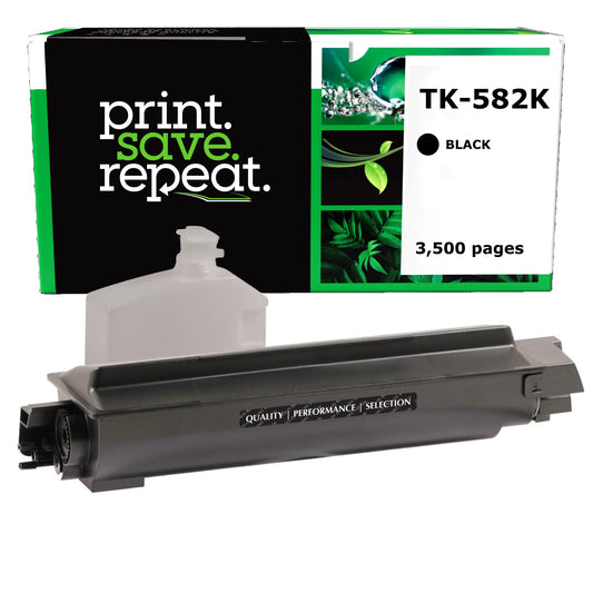 Kyocera Mita TK-582K Black Compatible Toner Cartridge [3,500 Pages]
