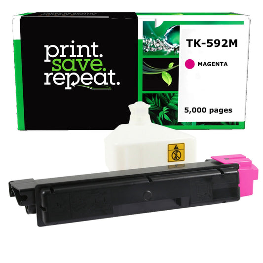 Kyocera Mita TK-592M Magenta Compatible Toner Cartridge [5,000 Pages]