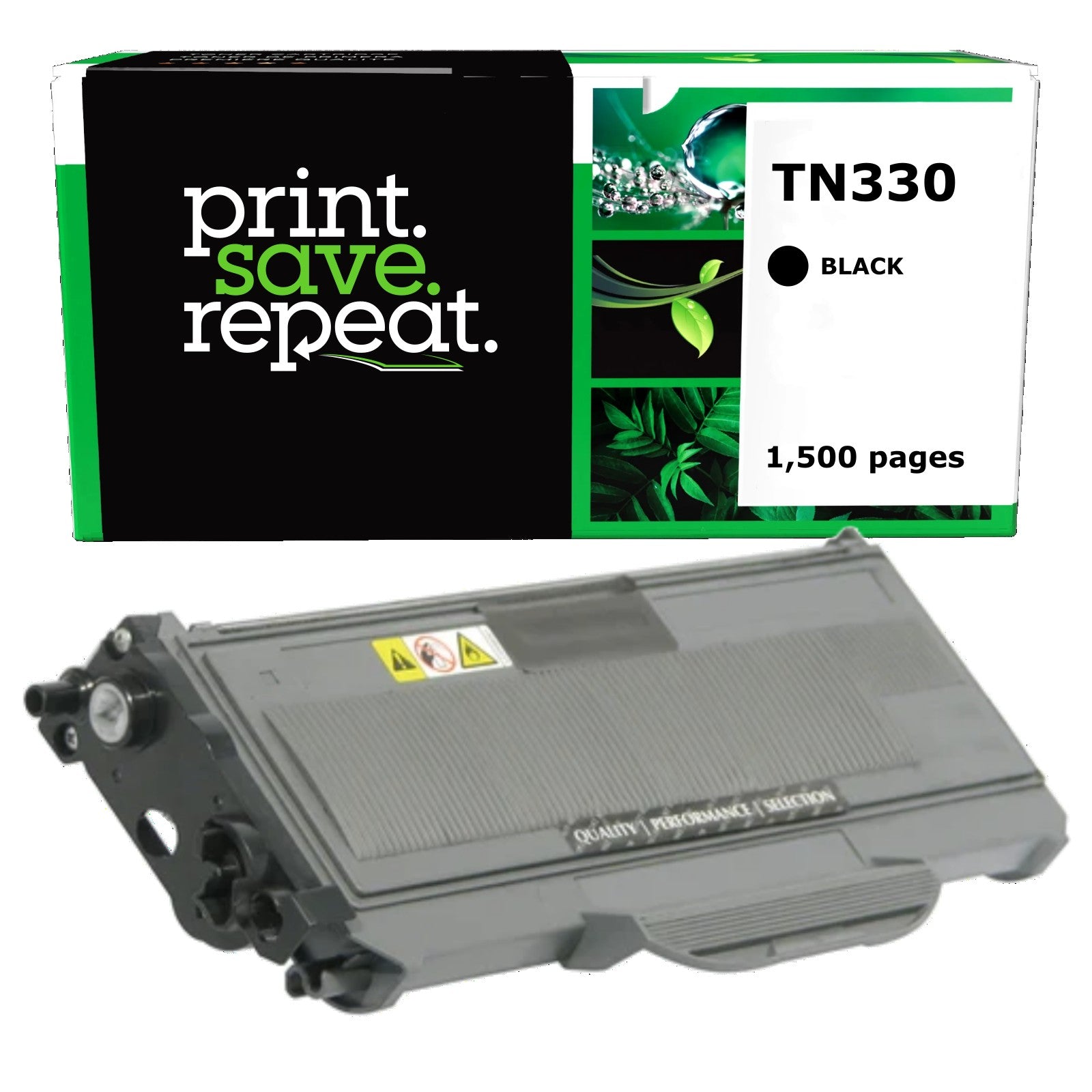 Brother TN-330 Remanufactured Toner Cartridge [1,500 Pages]