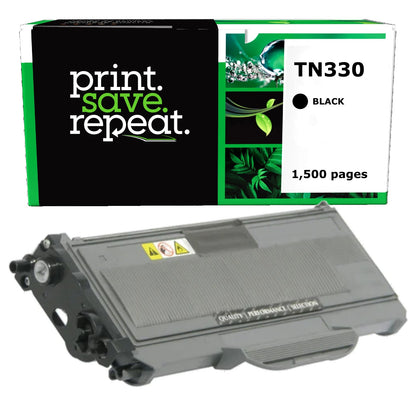Brother TN-330 Remanufactured Toner Cartridge [1,500 Pages]