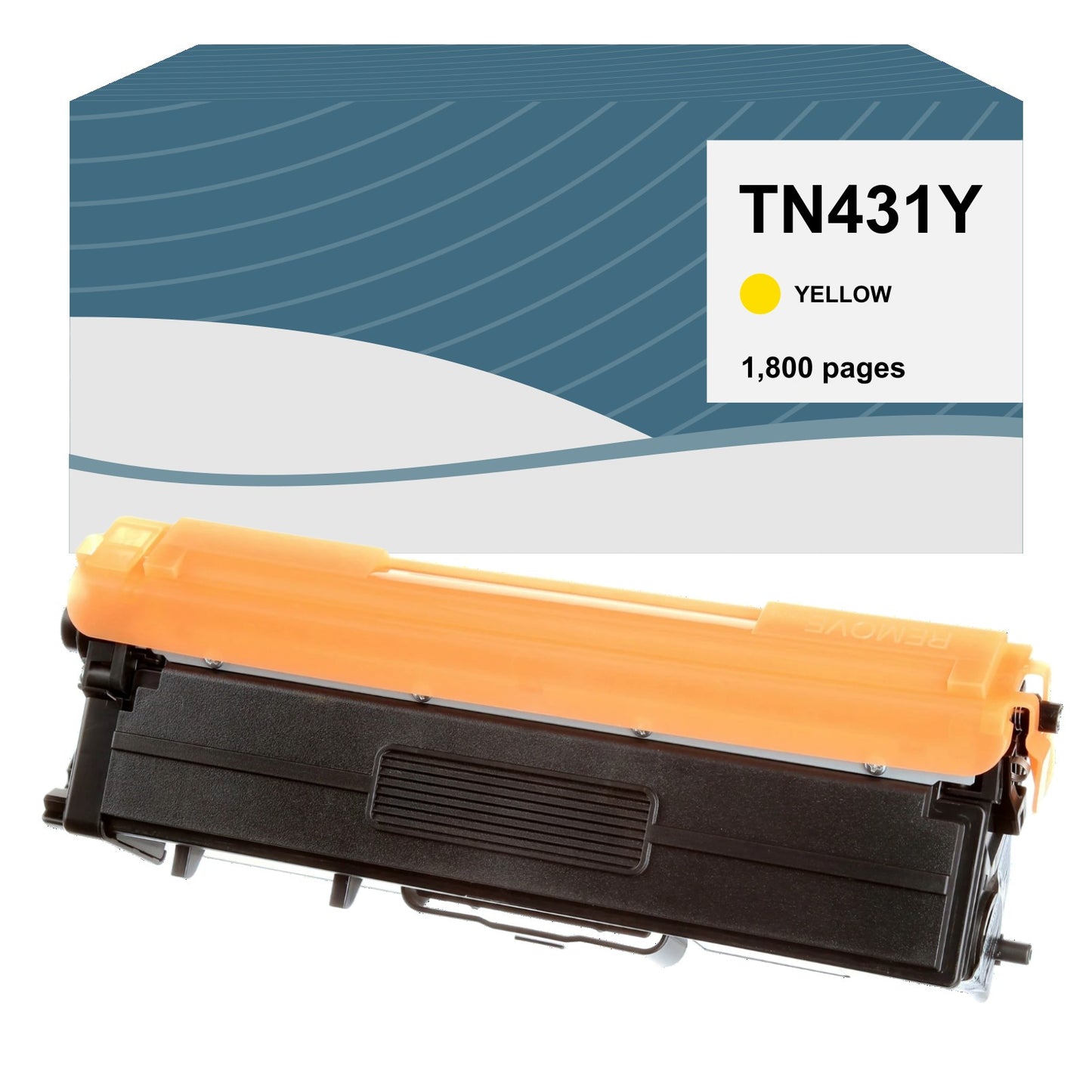 Brother TN431Y Compatible Toner Cartridge [1,800 pages]