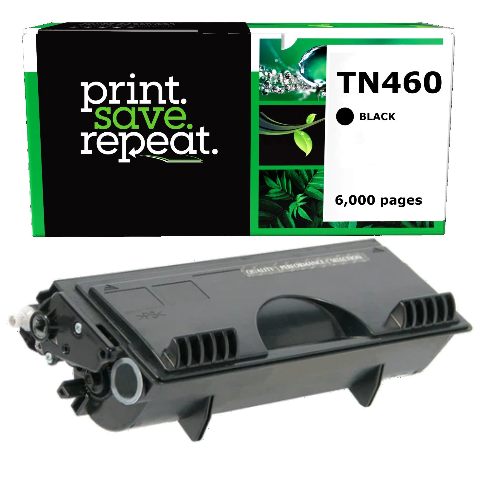 Brother TN-460 High Yield Remanufactured Toner Cartridge [6,000 Pages]