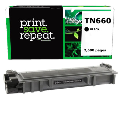 Brother TN-660 High Yield Remanufactured Toner Cartridge [2,600 Pages]