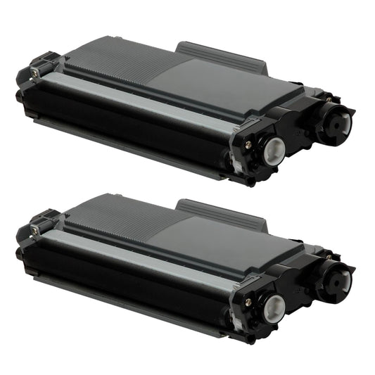 Brother TN660 Toner Cartridge - Compatible - 2 Pack