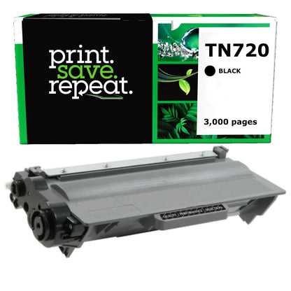 Brother TN-720 Remanufactured Toner Cartridge [3,000 Pages]