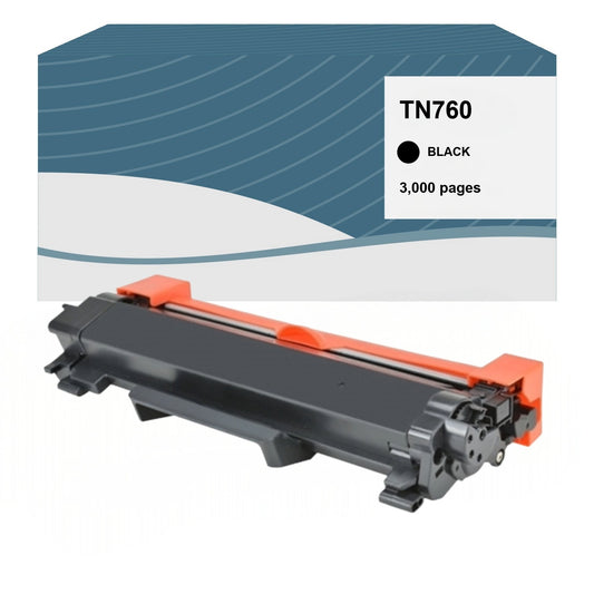 Brother TN760 Compatible Toner Cartridge [3,000 pages]