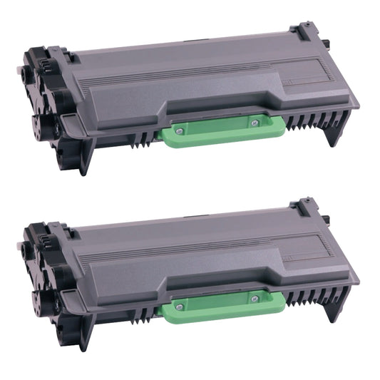Brother TN850 High Yield Compatible Toner Cartridge - 2 Pack - [12,000 Pages]
