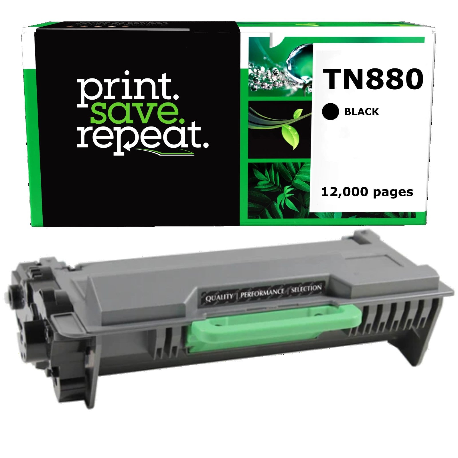 Brother TN-880 Super High Yield Remanufactured Toner Cartridge [12,000 Pages]