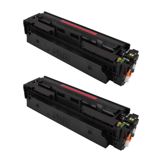 HP 414A Magenta Compatible Toner Cartridge - 2PK - [2,100 Pages]