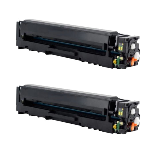 HP 206X Black Compatible Toner Cartridge - 2 Pack - [3,150 Pages]