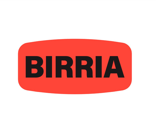 Birria Label | Roll of 1,000