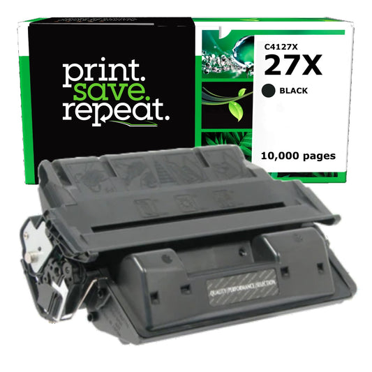 HP 27X High Yield Remanufactured Toner Cartridge [10,000 Pages]