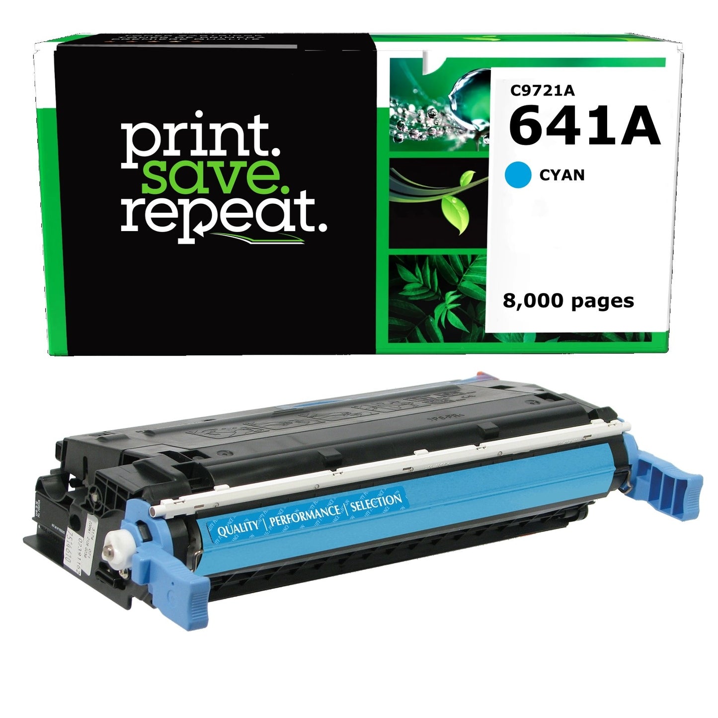 HP 641A Cyan Remanufactured Toner Cartridge [8,000 Pages]