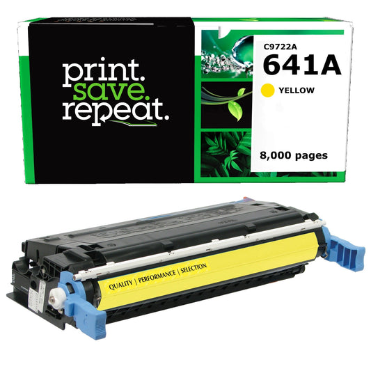 HP 641A Yellow Remanufactured Toner Cartridge [8,000 Pages]