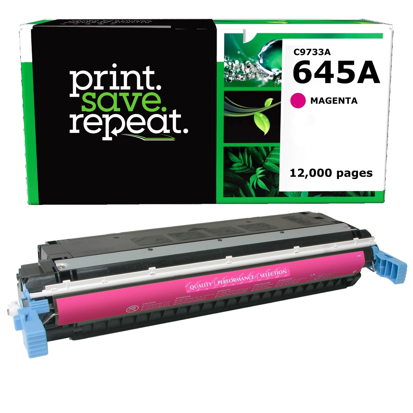 HP 645A Magenta Remanufactured Toner Cartridge [12,000 Pages]