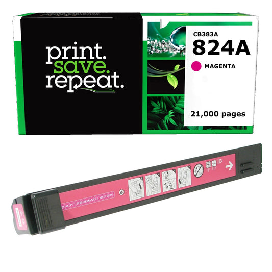 HP 824A Magenta Remanufactured Toner Cartridge [21,000 Pages]