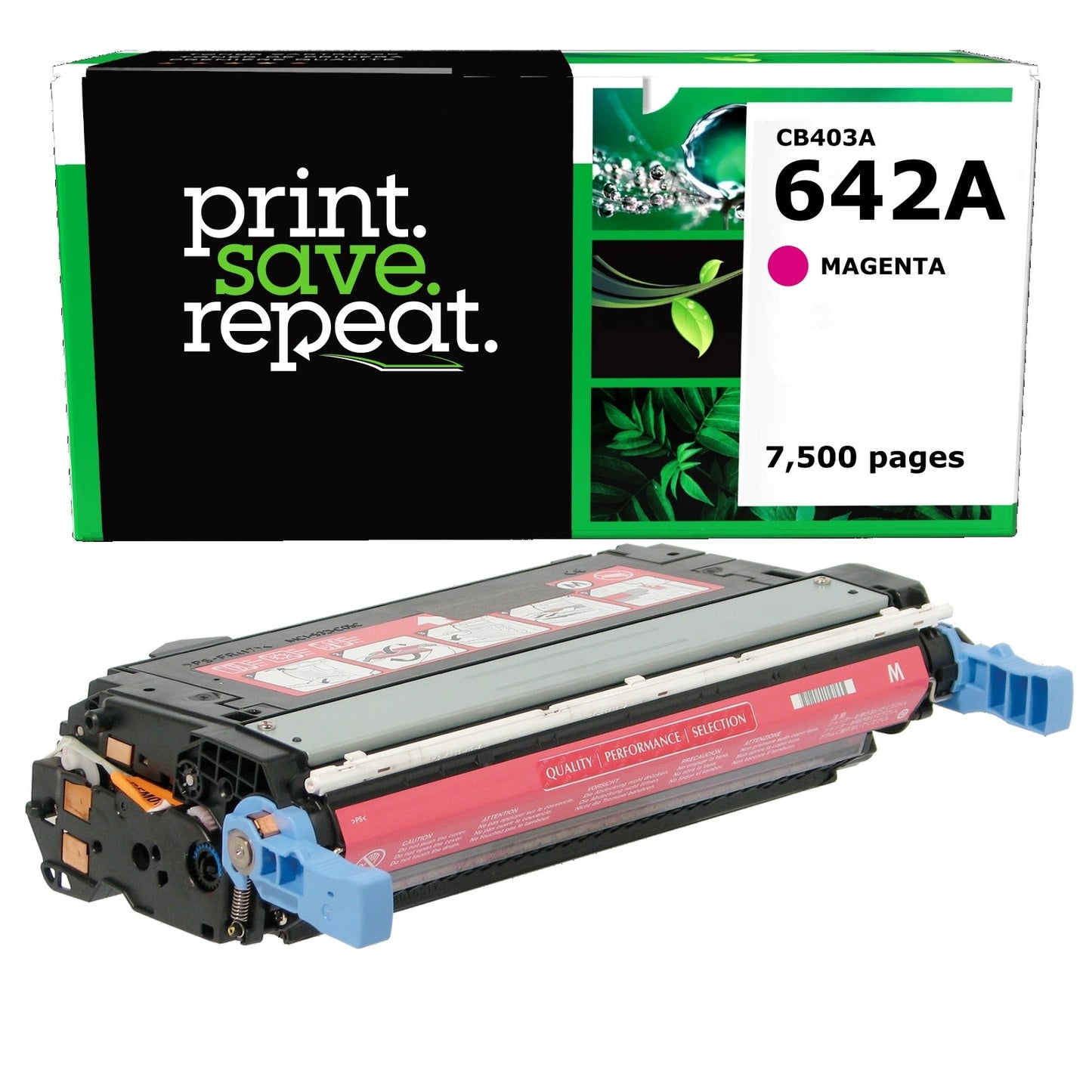 HP 642A Magenta Remanufactured Toner Cartridge [7,500 Pages]