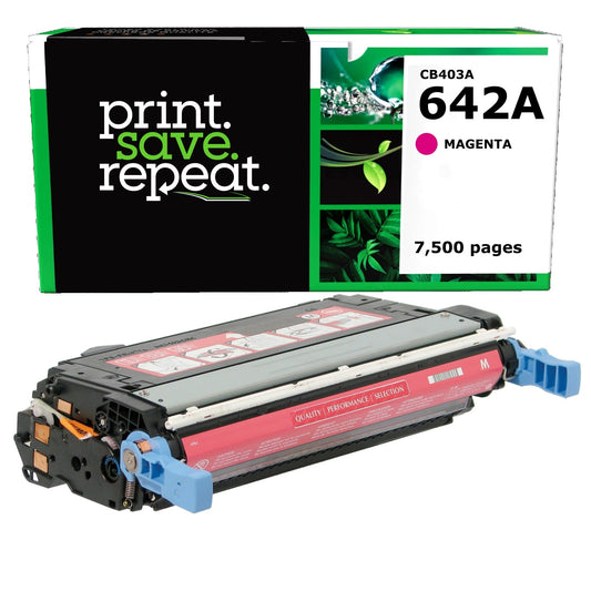 HP 642A Magenta Remanufactured Toner Cartridge [7,500 Pages]