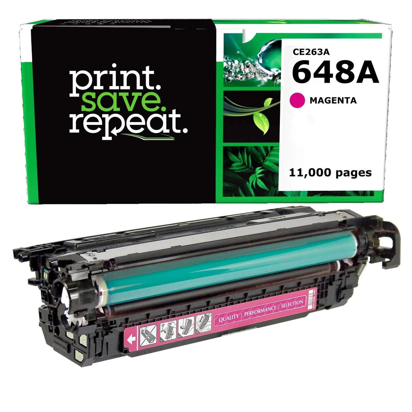 HP 648A Magenta Remanufactured Toner Cartridge [11,000 Pages]