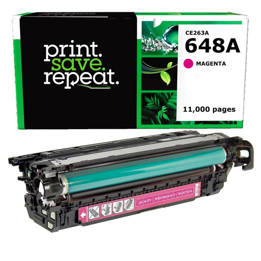 HP 648A Magenta Remanufactured Toner Cartridge [11,000 Pages]