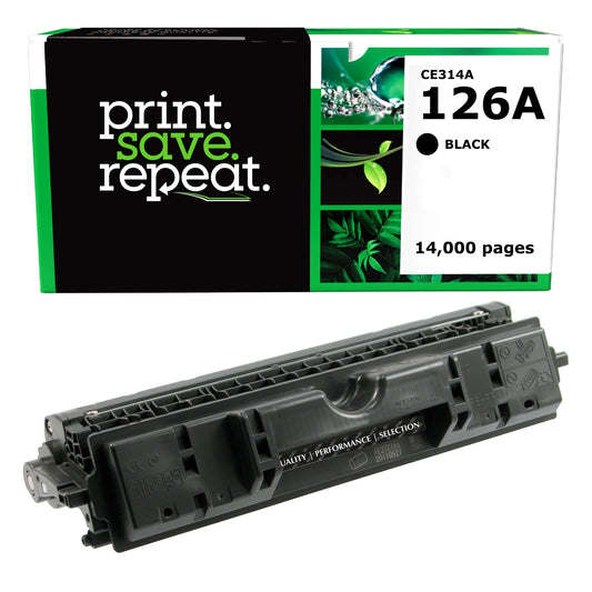HP 126A Remanufactured Drum Unit [14,000 Pages]