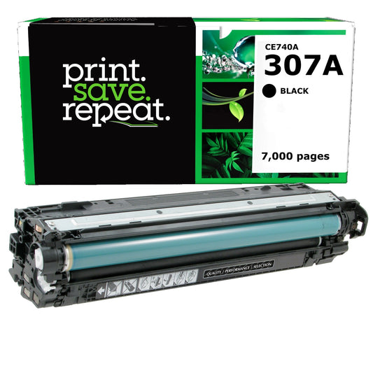 HP 307A Black Remanufactured Toner Cartridge [7,000 Pages]