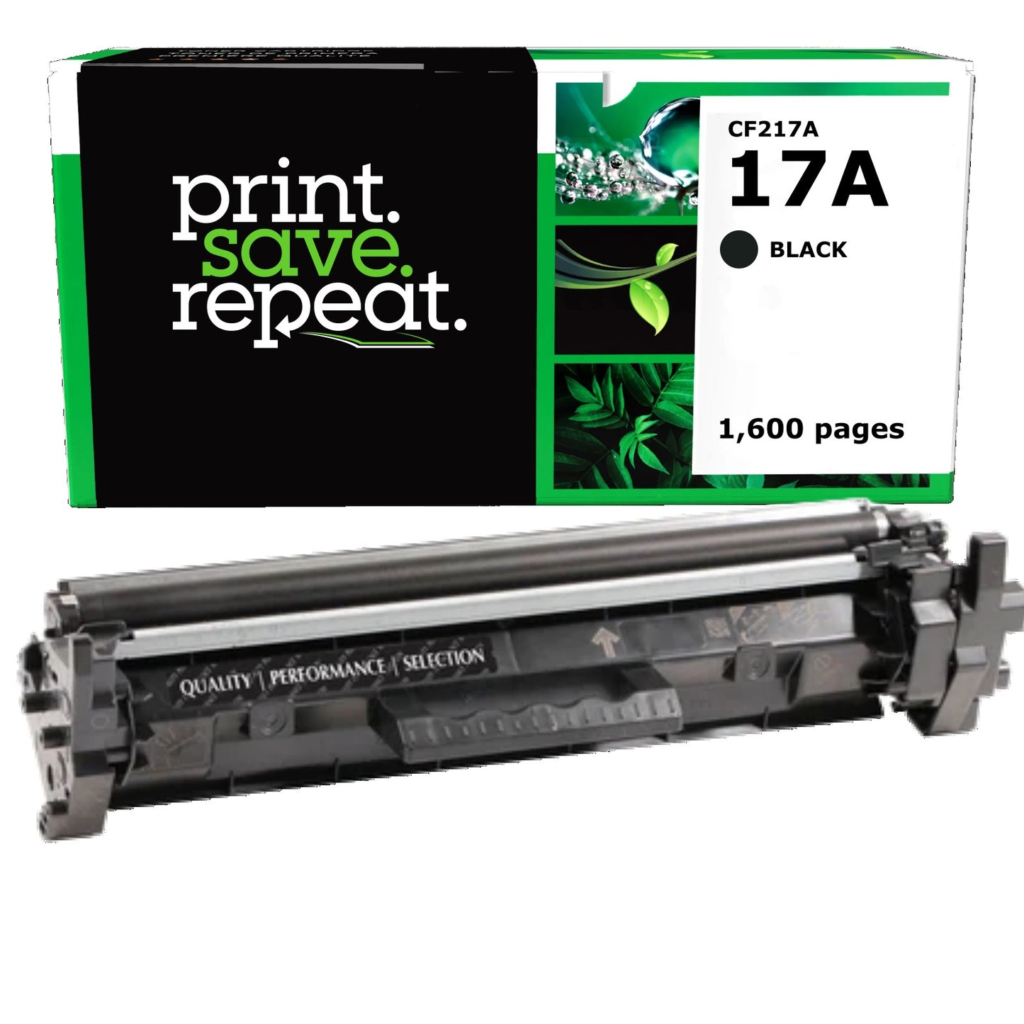 HP 17A Remanufactured Toner Cartridge [1,600 Pages]