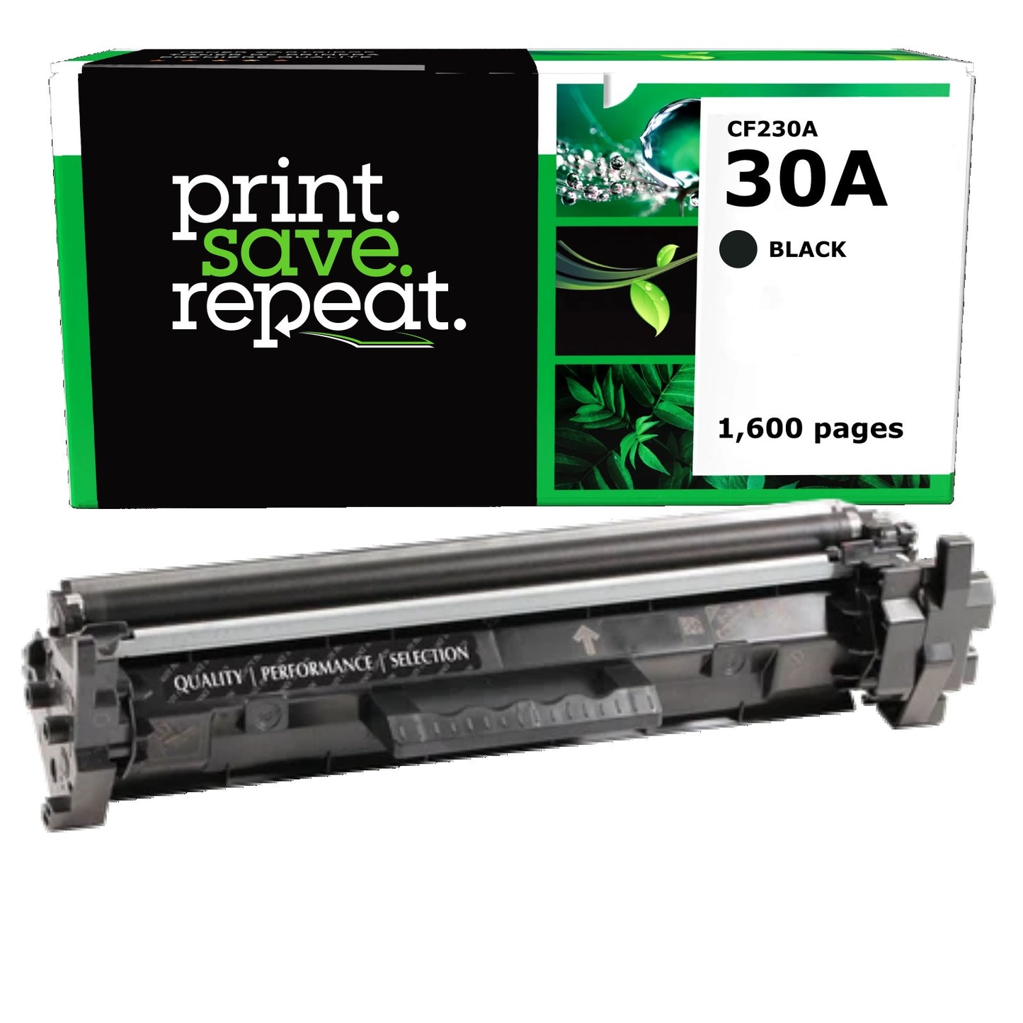 HP 30A Remanufactured Toner Cartridge [1,600 Pages]