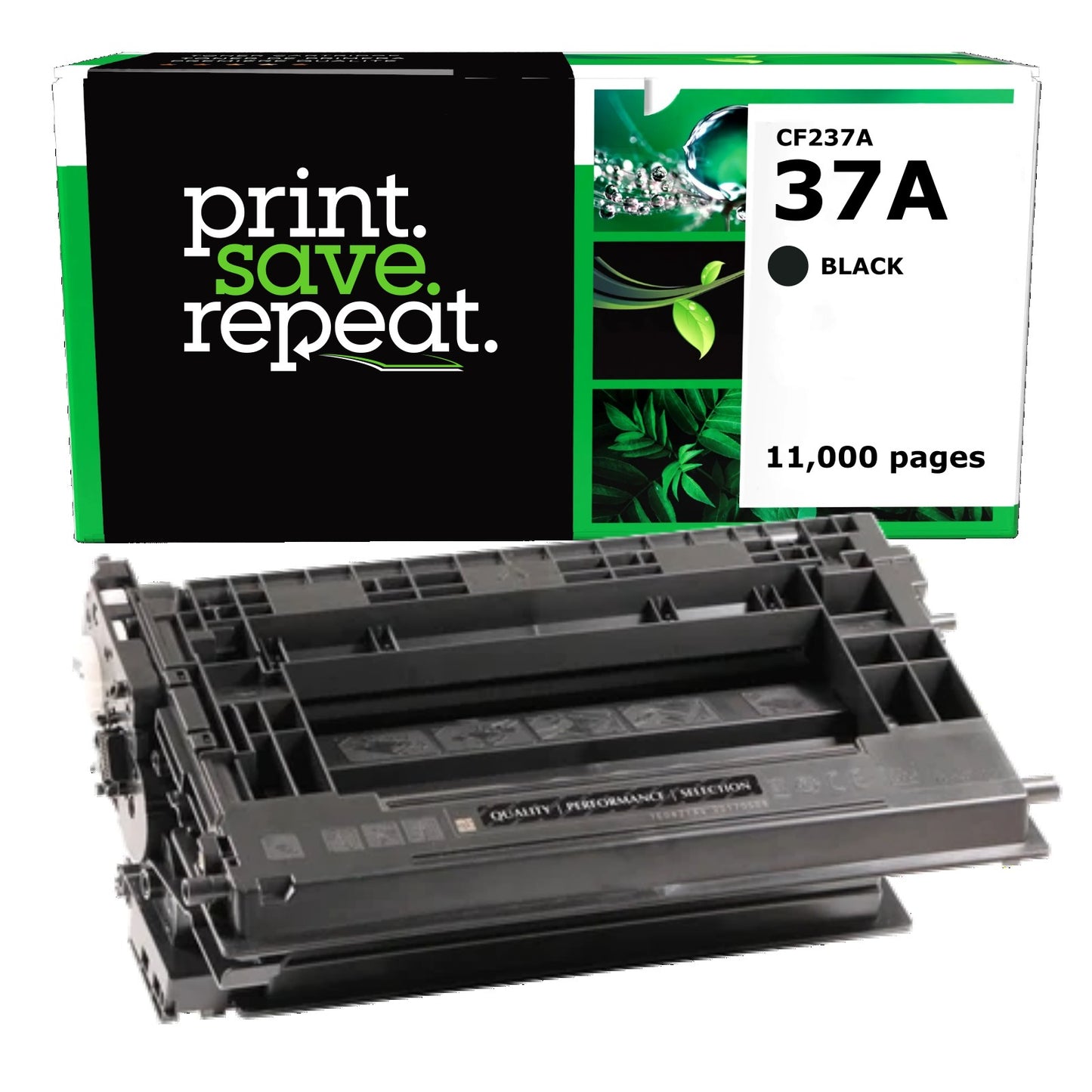 HP 37A Remanufactured Toner Cartridge [11,000 Pages]