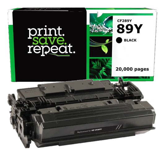 HP 89Y Extra High Yield Remanufactured Toner Cartridge [20,000 Pages] - Reused OEM Chip