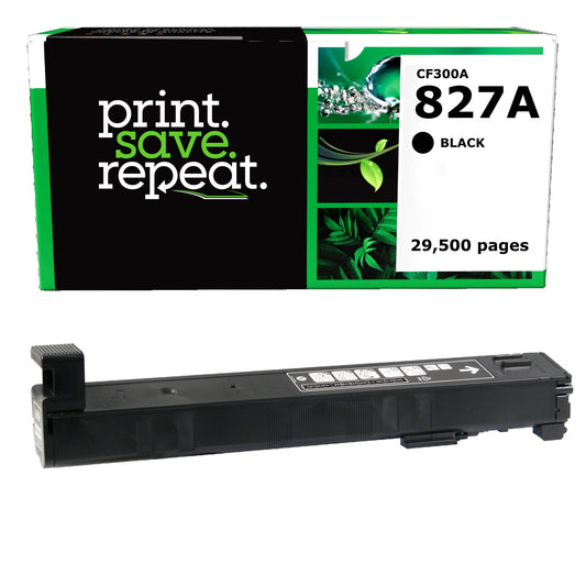 HP 827A Black Remanufactured Toner Cartridge [29,500 Pages]