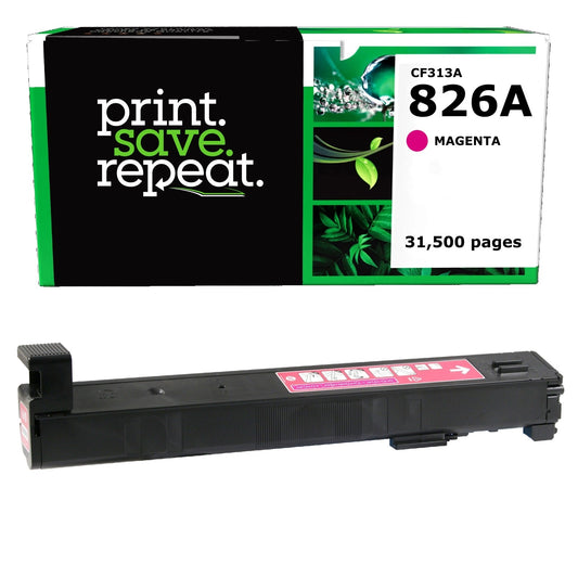 HP 826A Magenta Remanufactured Toner Cartridge [31,500 Pages]
