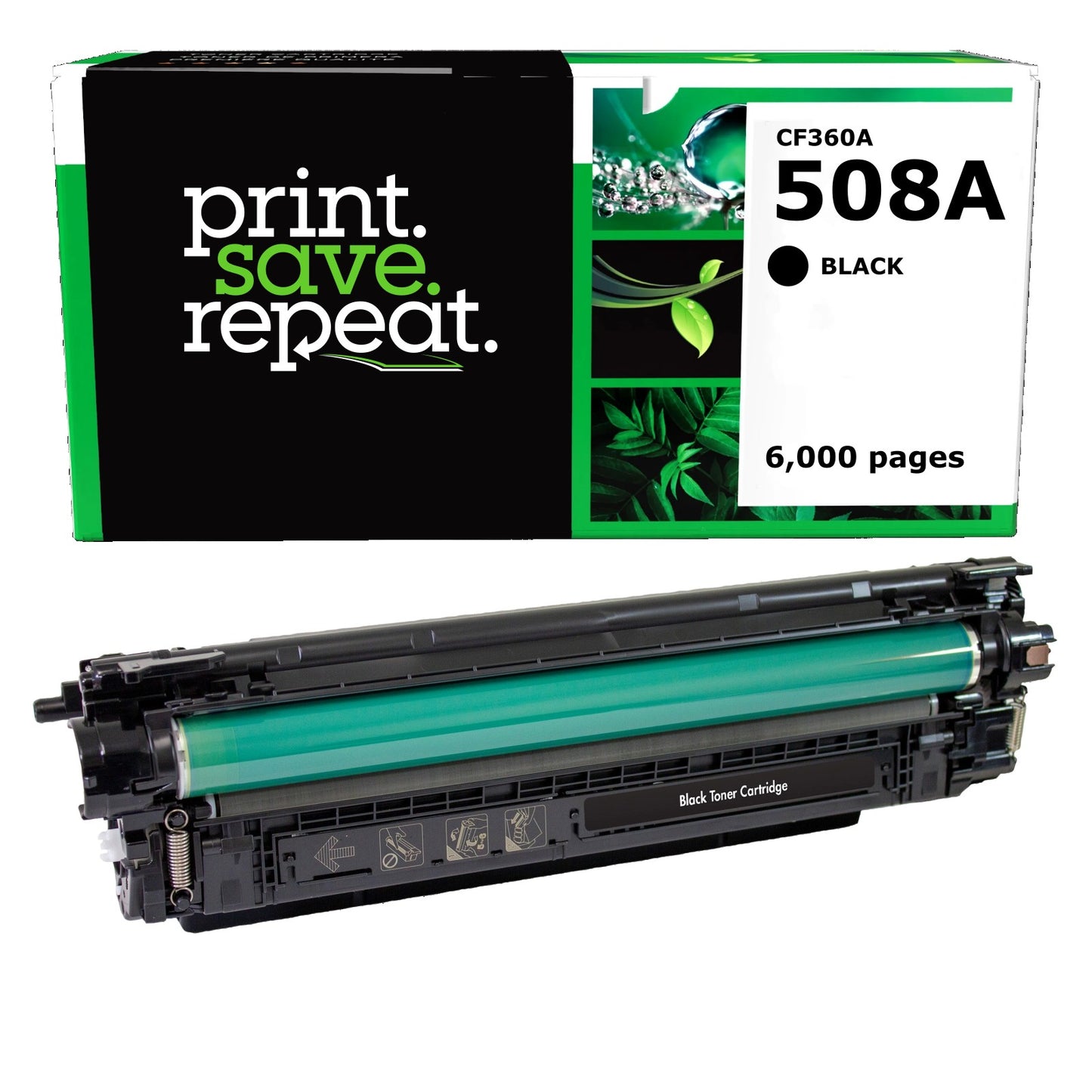 HP 508A Black Remanufactured Toner Cartridge [6,000 Pages]