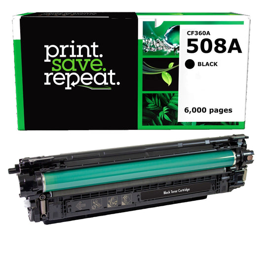 HP 508A Black Remanufactured Toner Cartridge [6,000 Pages]